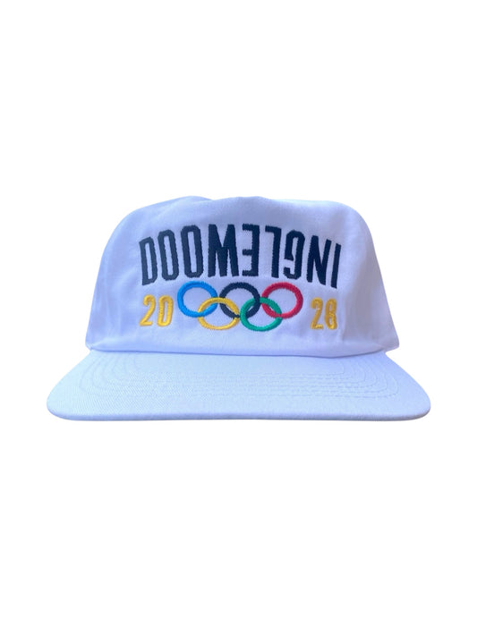 Doomlife 2028 Unstructured Cap - white