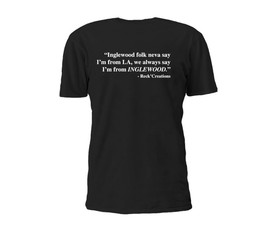 I’m Not From L.A. Tee - blk/white