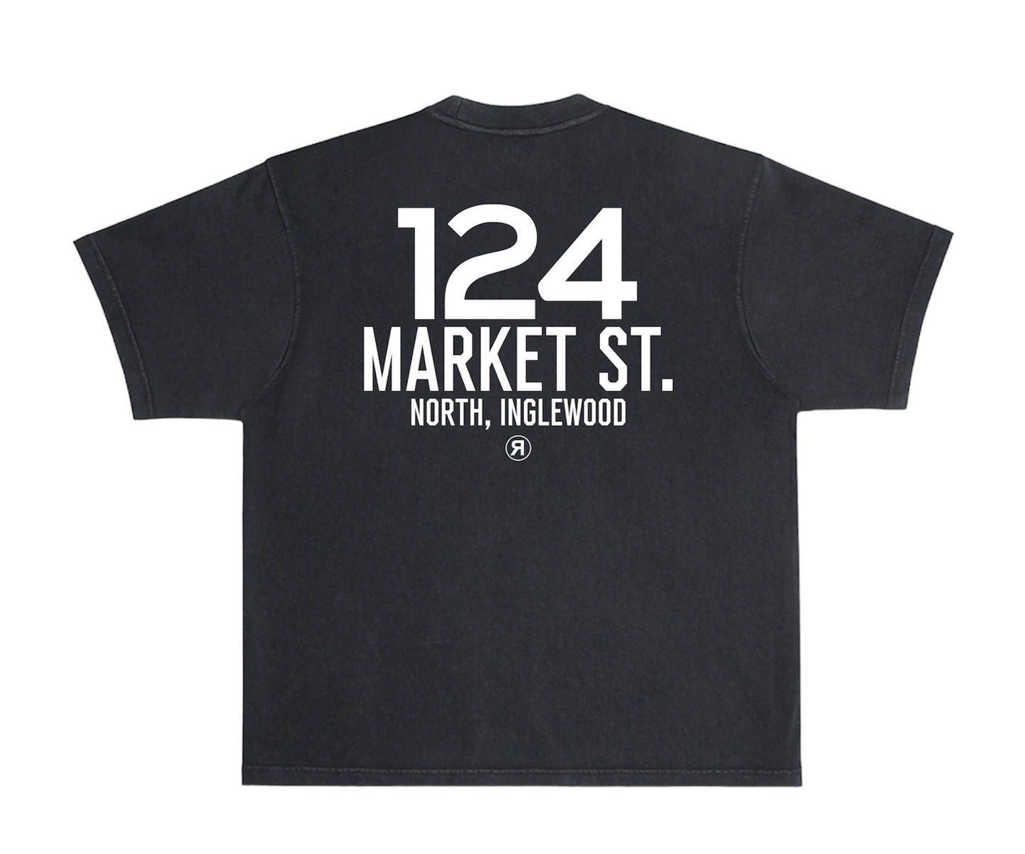 Reck’Creations Workplace Heavyweight Tee - pigment blk/white