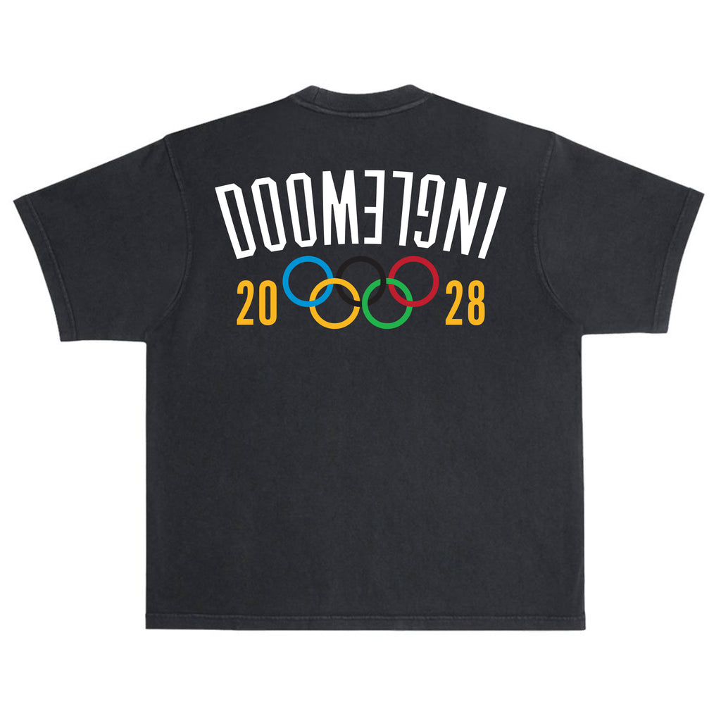 Doomlife 2028 Heavyweight Tee - (blk/multi color)