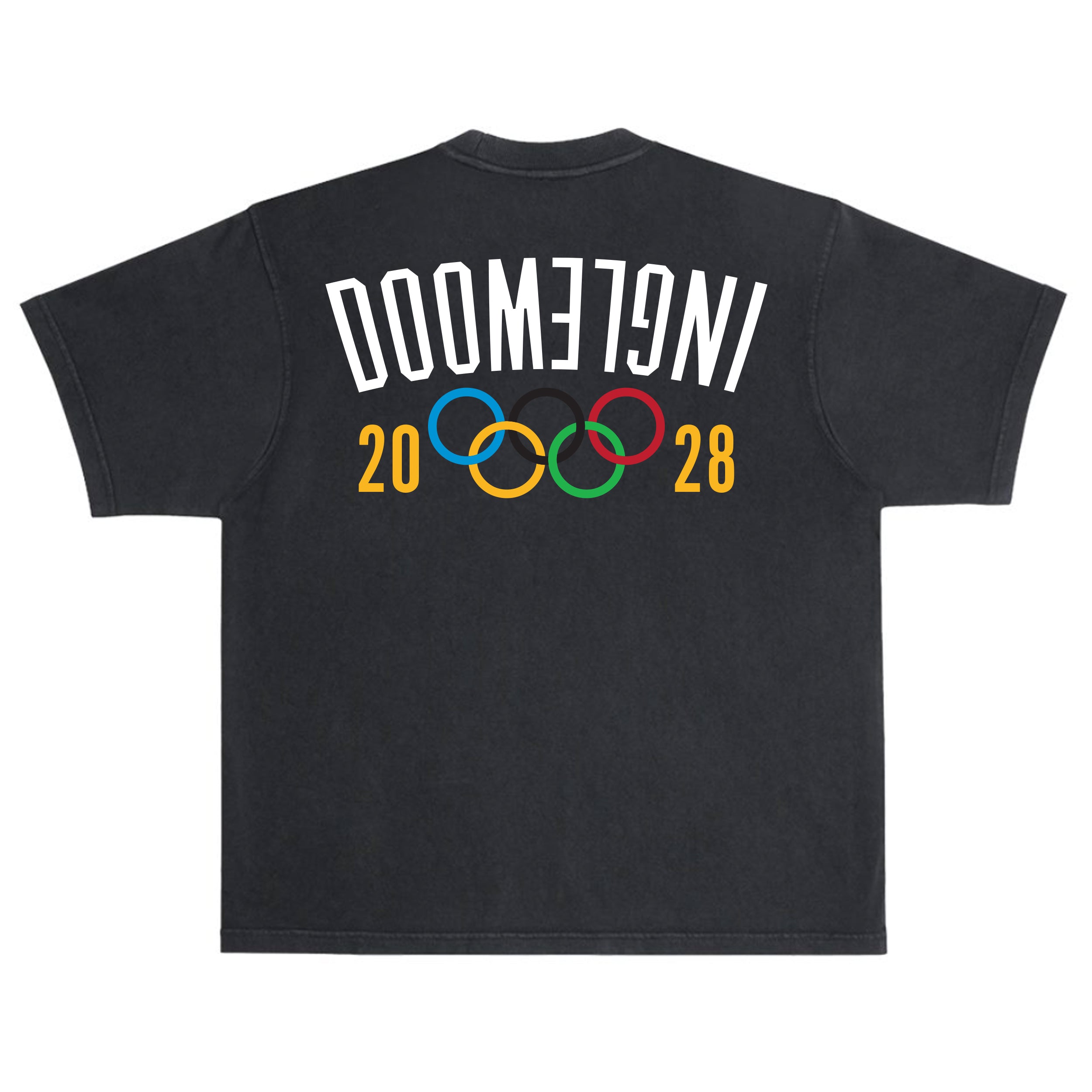 Doomlife 2028 Heavyweight Tee - (blk/multi color)