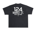 Reck’Creations Workplace Heavyweight Tee - pigment blk/white