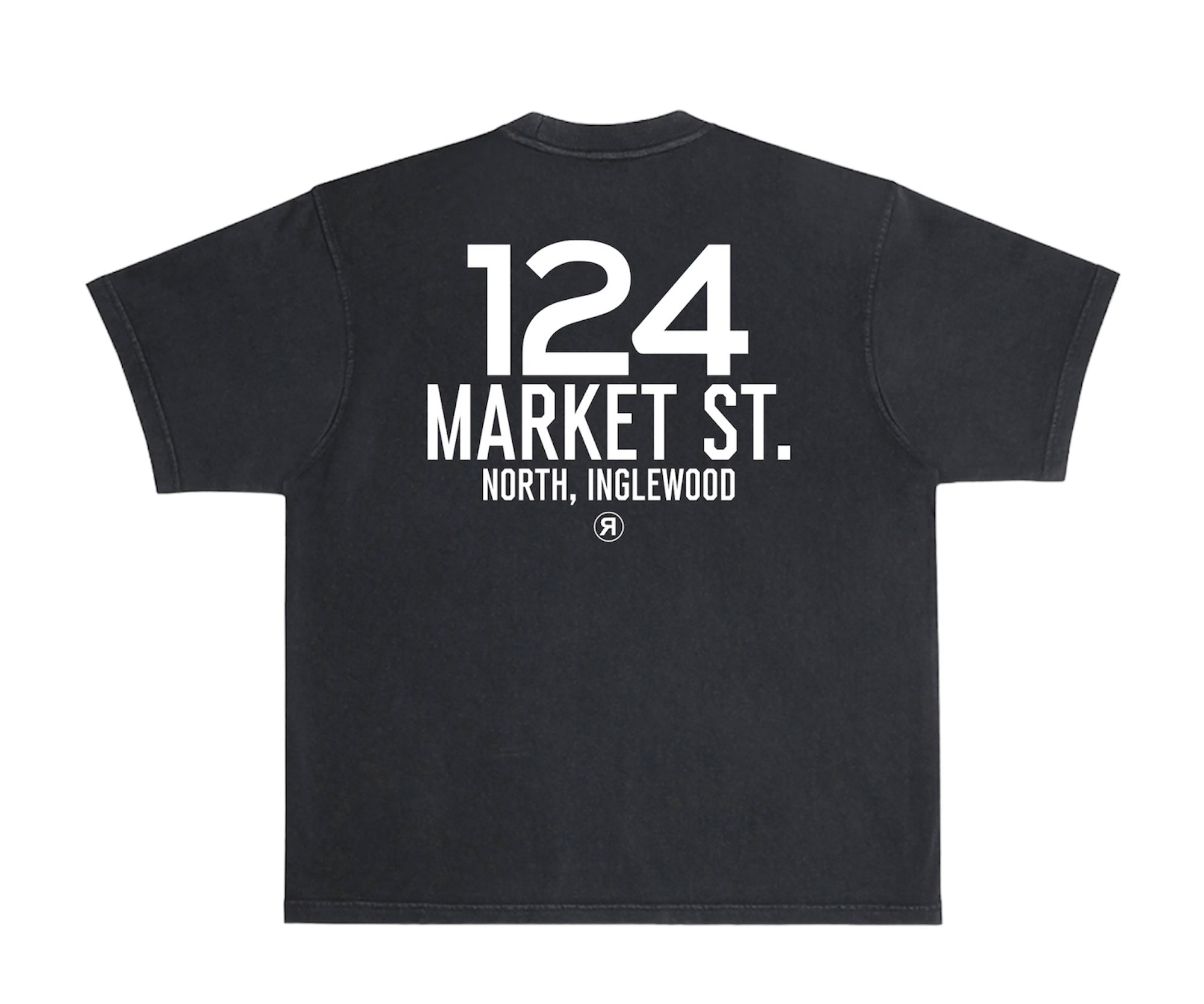 Reck’Creations Workplace Heavyweight Tee - pigment blk/white