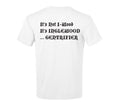 Not “i Wood” Gentrification Tee - white/blk