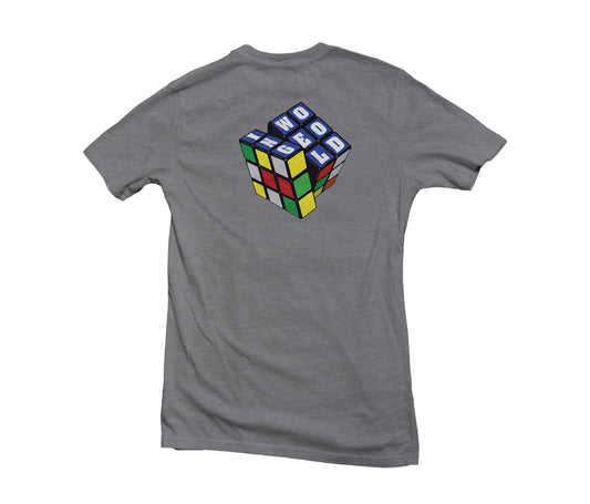 Cube Vision Tee - grey/multi color